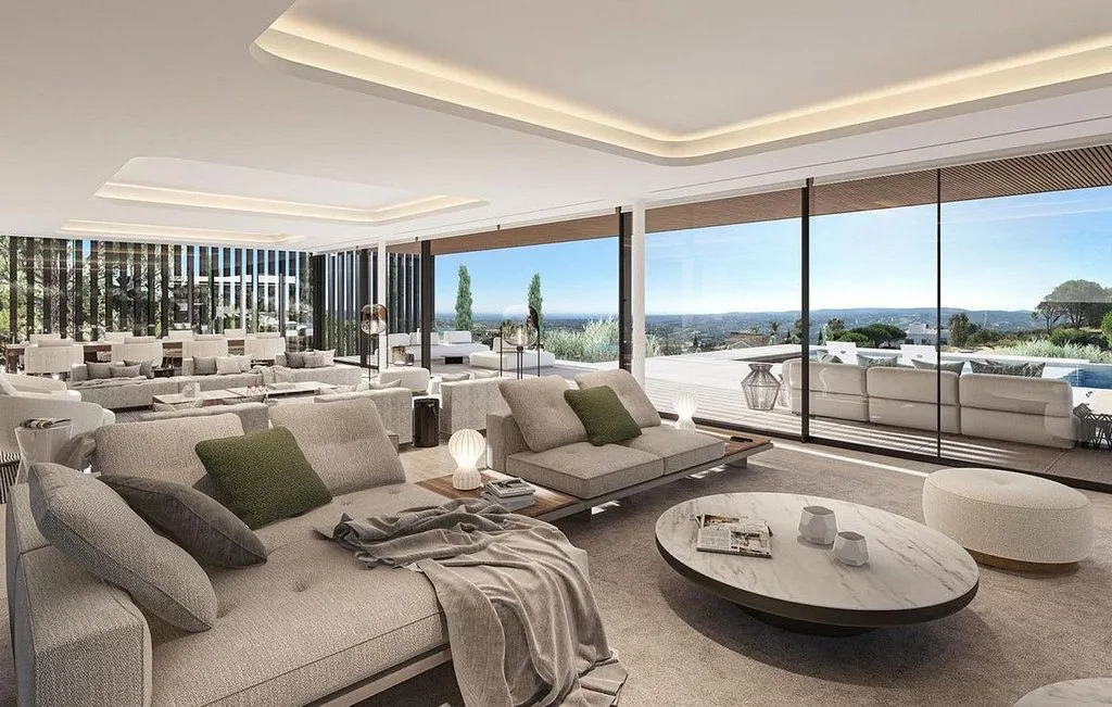 Séjour - Chalet with Pool and Terrace in Sotogrande