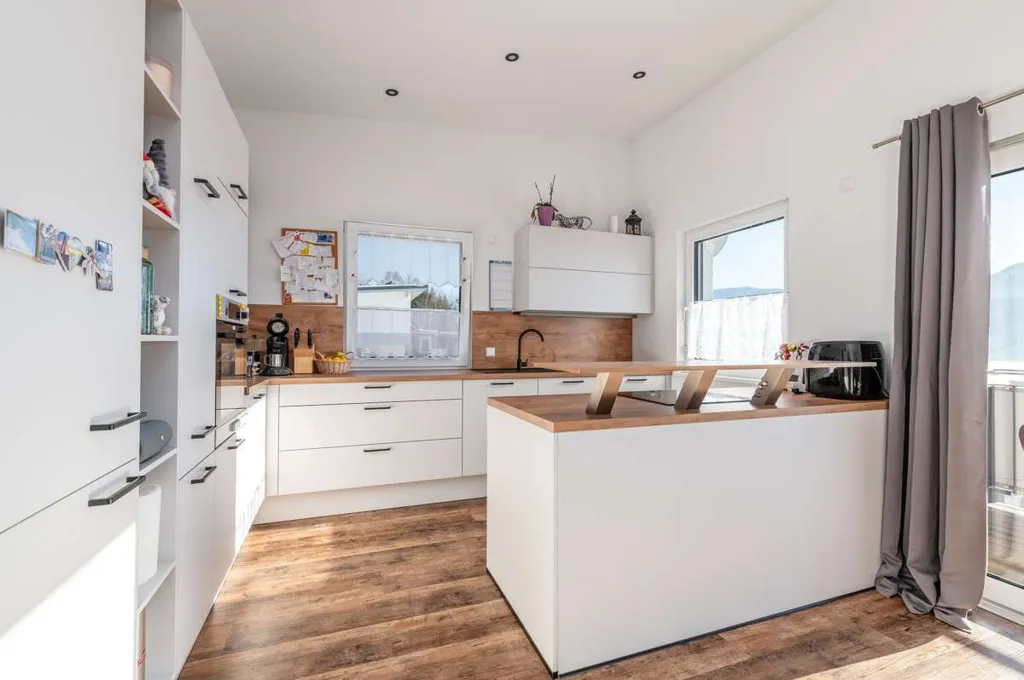 Cuisine - Modern Apartment with Panoramic View in Weißenbach