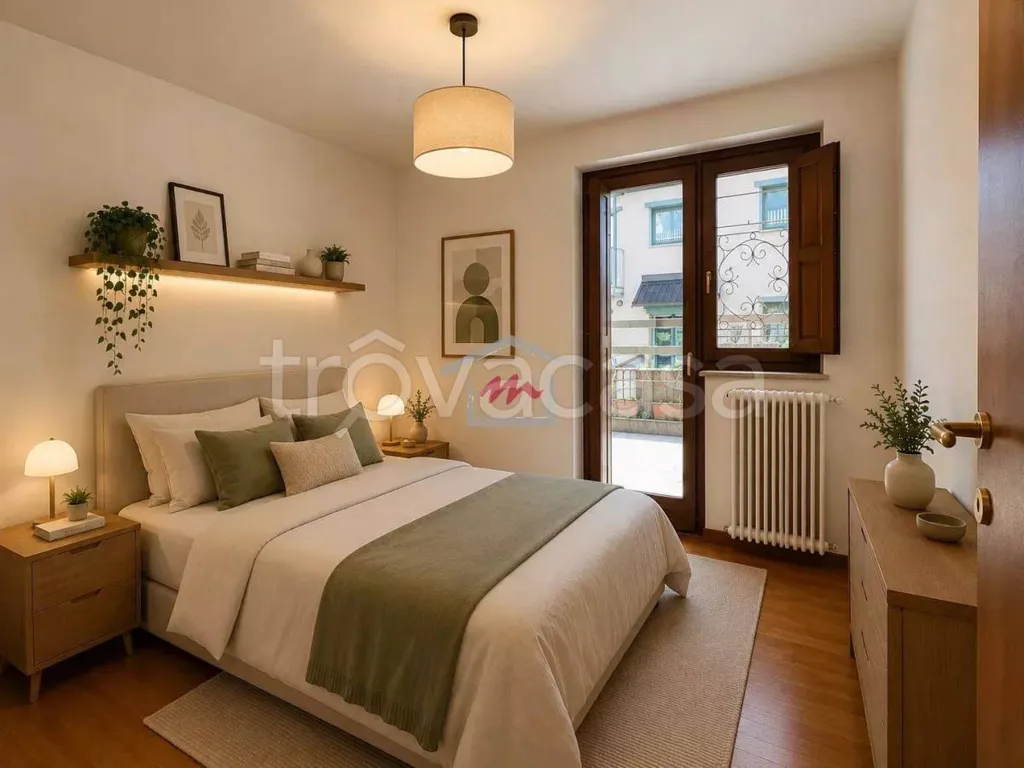 Chambres - Rear-Facing Apartment with Garden in Bardonecchia