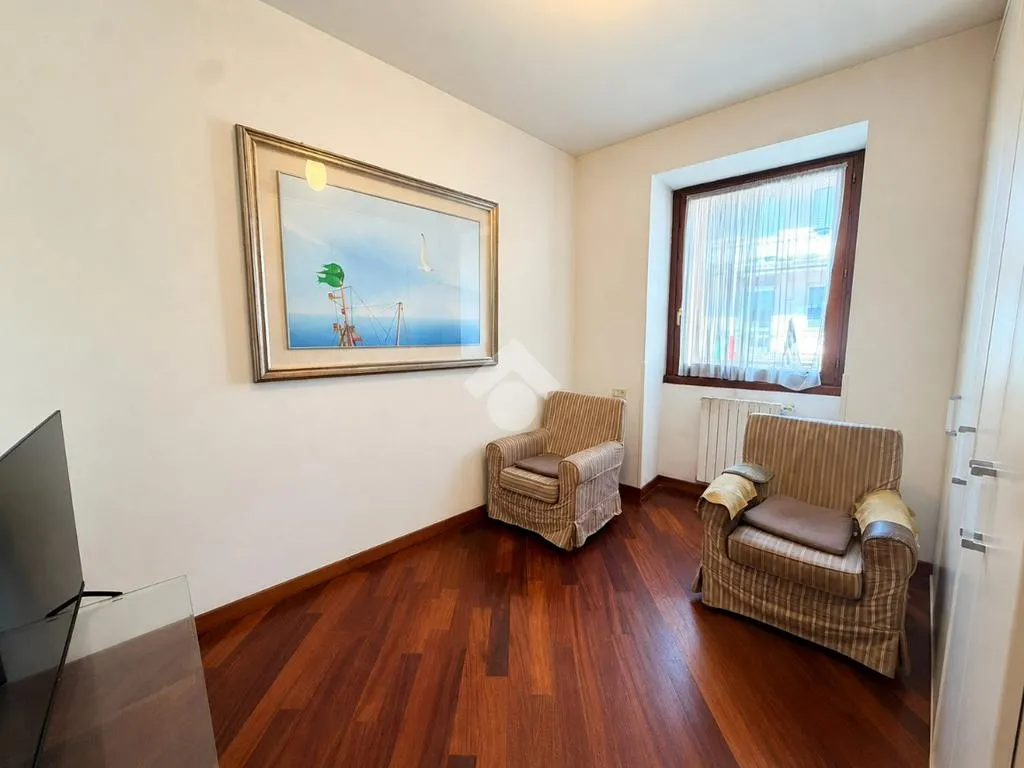 Soggiorno - Apartment with Terrace in Brescia