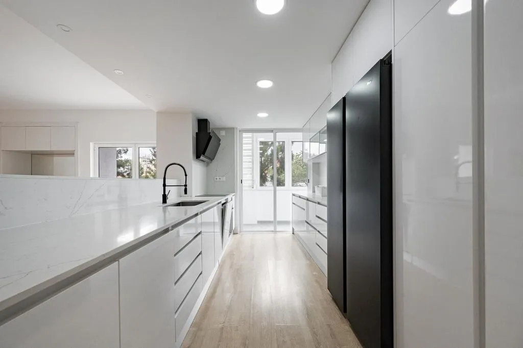 Köök - Luxury Flat with Balcony in Oeiras