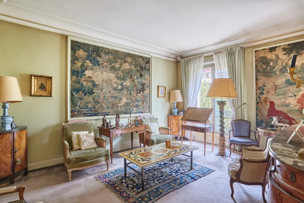 Soggiorno - 2/3 Bed Apartment in 1930s Building, Paris 16th