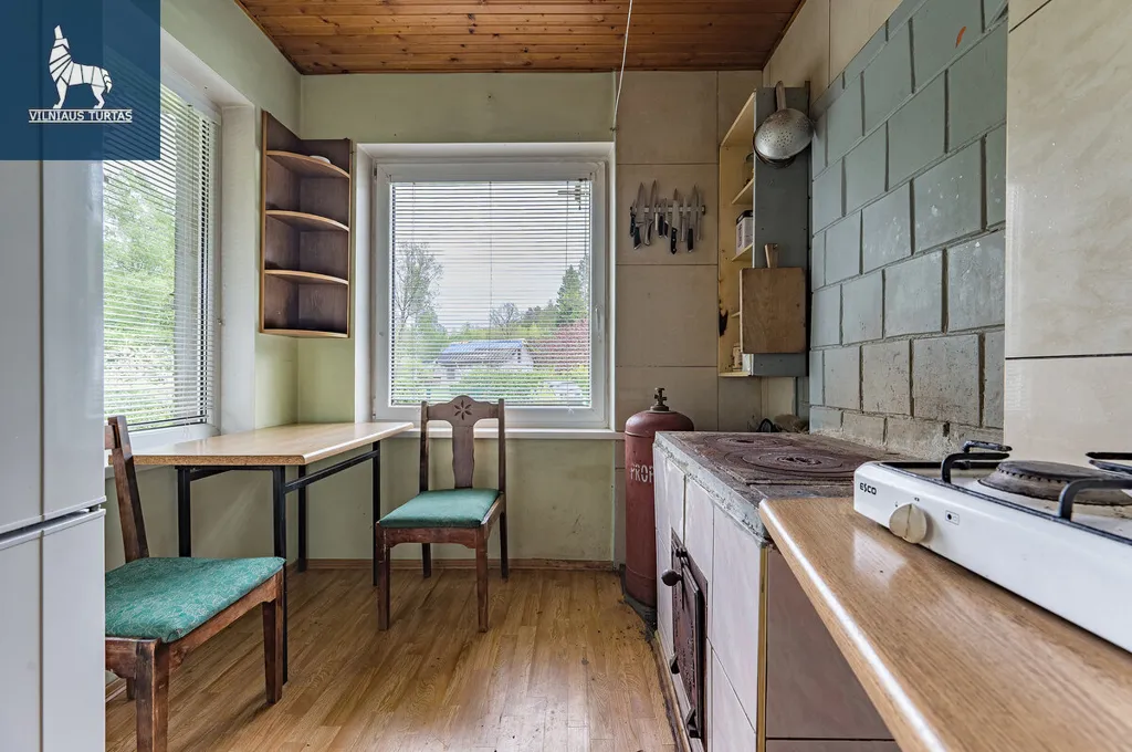 Köök - Cottage with Garden in Baronai, Vilnius District
