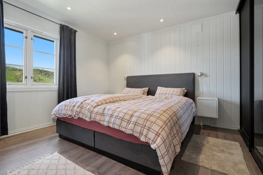 Schlafzimmer - Family Home with Garden in Selbu
