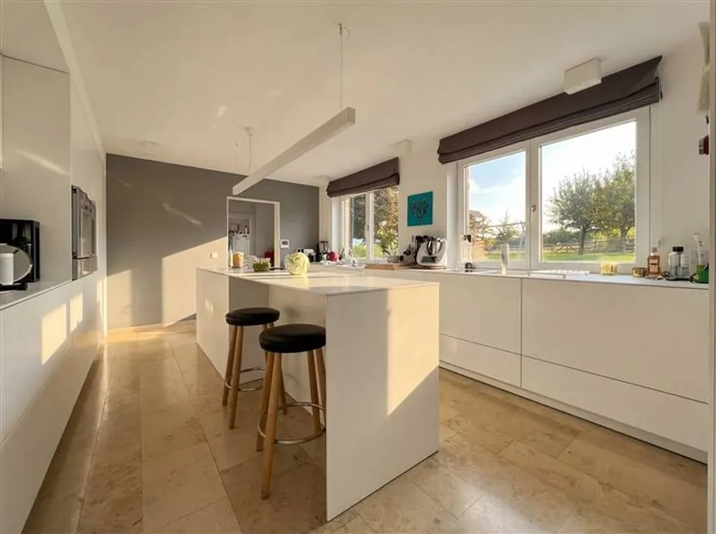 Köök - Luxury Villa with Equestrian Facilities in Bastogne