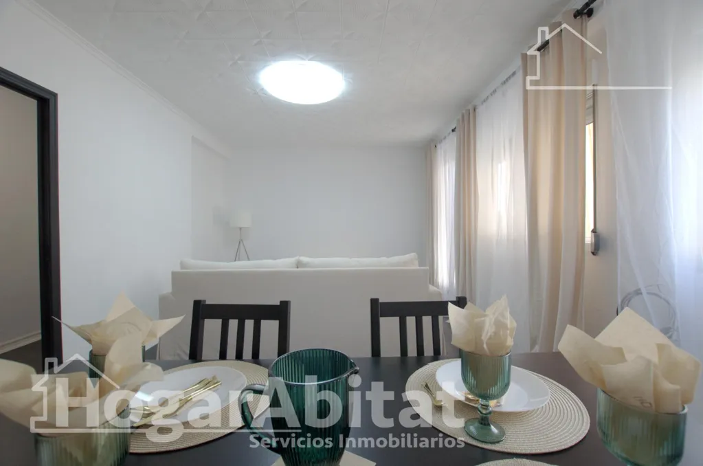 Salle à manger - Reformed Apartment with Balcony near Cullera Centre