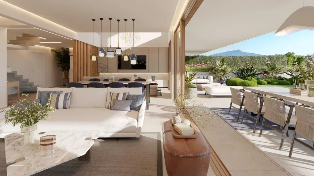 Séjour - Detached Villa with Golf Course View in Estepona