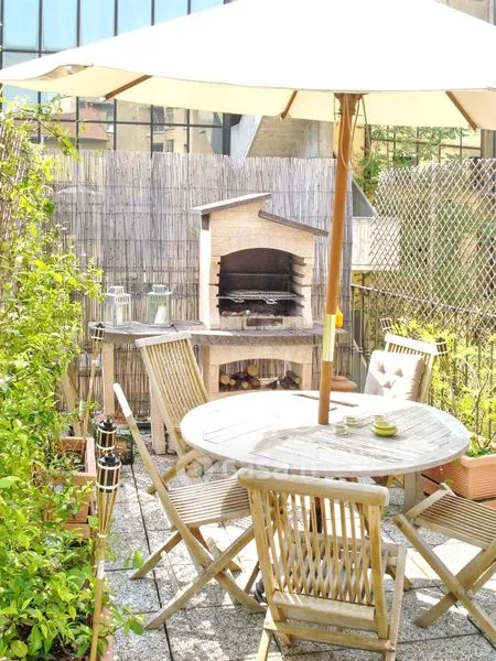 Terrasse - Mansard Apartment with Terrace in Monza
