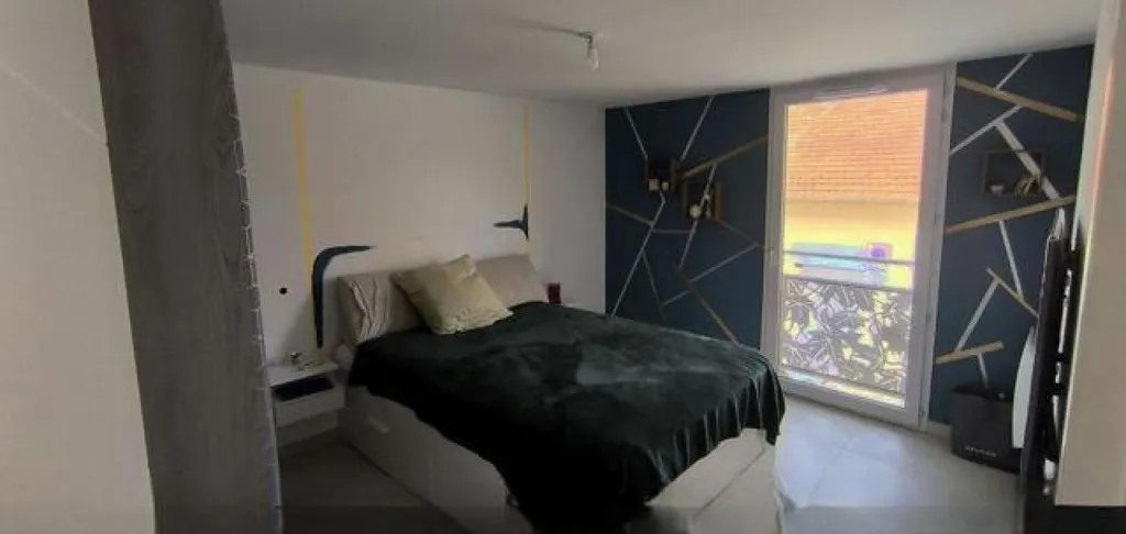 Chambres - Appartement 2 Pièces avec Terrasse à Cannes