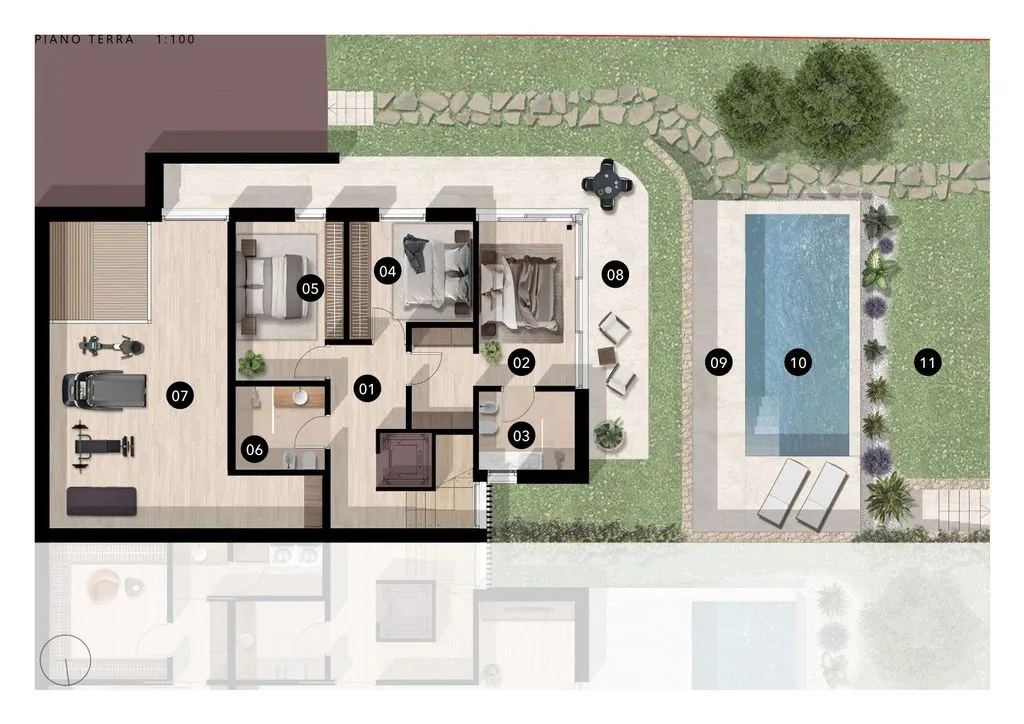 Plaan - Luxury Villa with Private Pool in Torri del Benaco