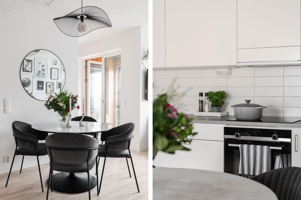 Sala da pranzo - Modern Flat with Balcony in Västra Hamnen