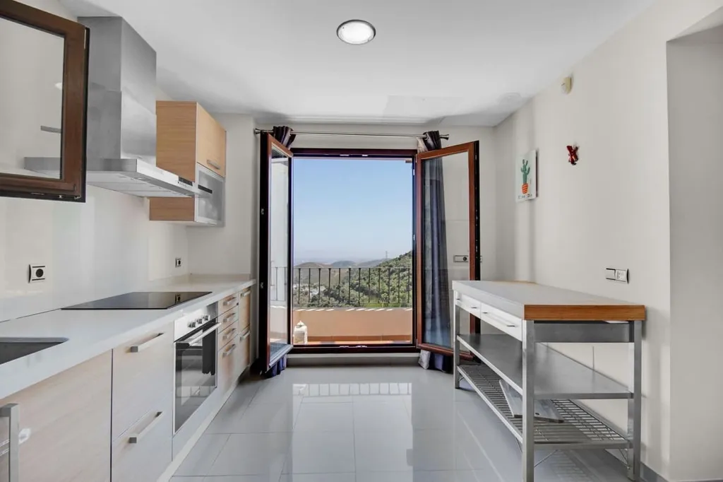 Köök - Andalucian Villa with Pool in Benahavís