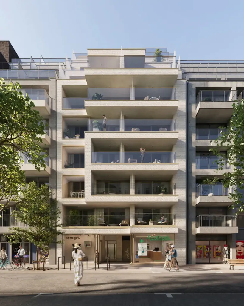 Extérieur - Appartement Moderne avec Terrasse à De Panne