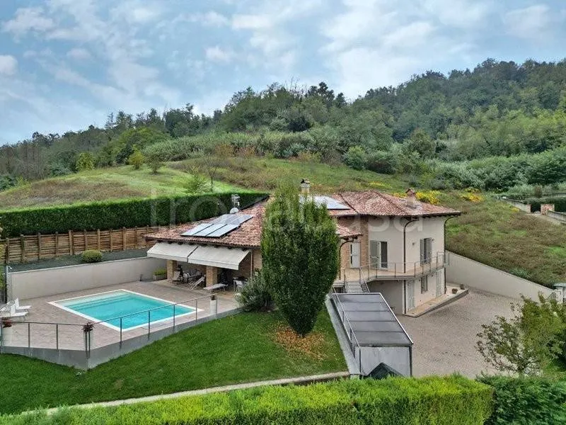 Vue aérienne - New Villa with Pool in Corneliano d'Alba