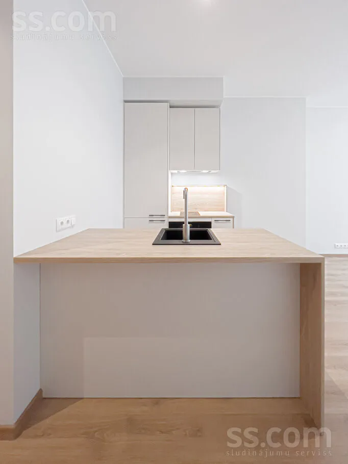 Köök - Studio Apartment with Elevator in Riga Centre
