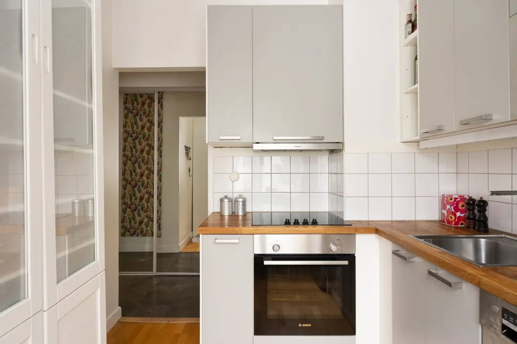 Cucina - Apartment with Balcony in Stockholm