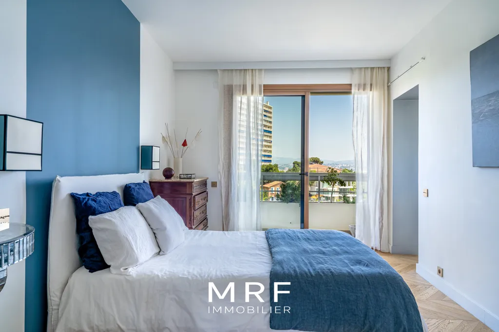 Chambres - Appartement Luxueux avec Vue Mer à Marseille