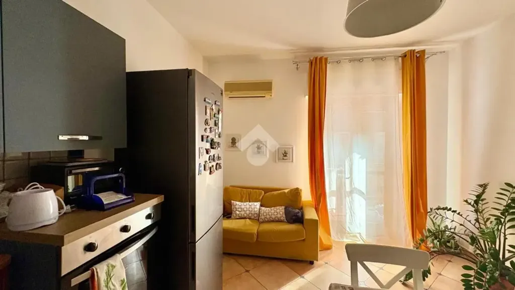 Köök - Rustic Apartment with Balcony in Palermo