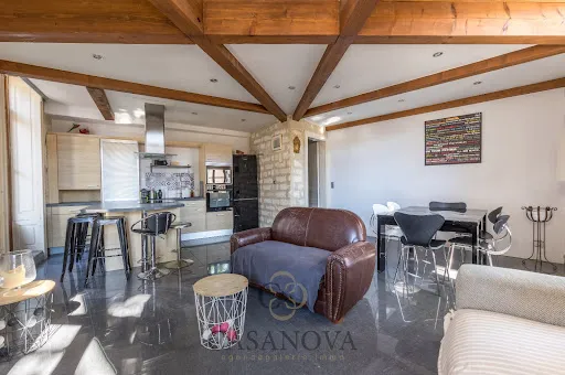 Söögituba - Luxury Apartment with Balcony in Montpellier Centre