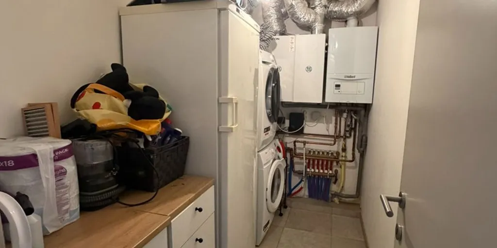 Buanderie - Appartement avec jardin et terrasse à Meerhout