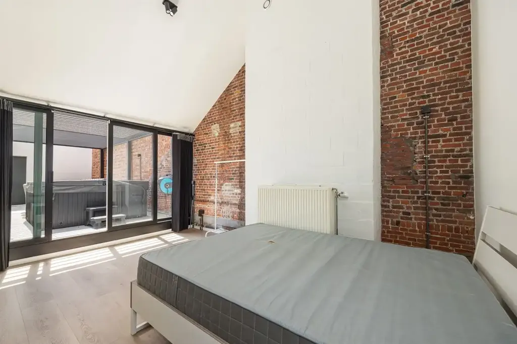 Camere da letto - New York Loft with Jacuzzi Terrace in Antwerp