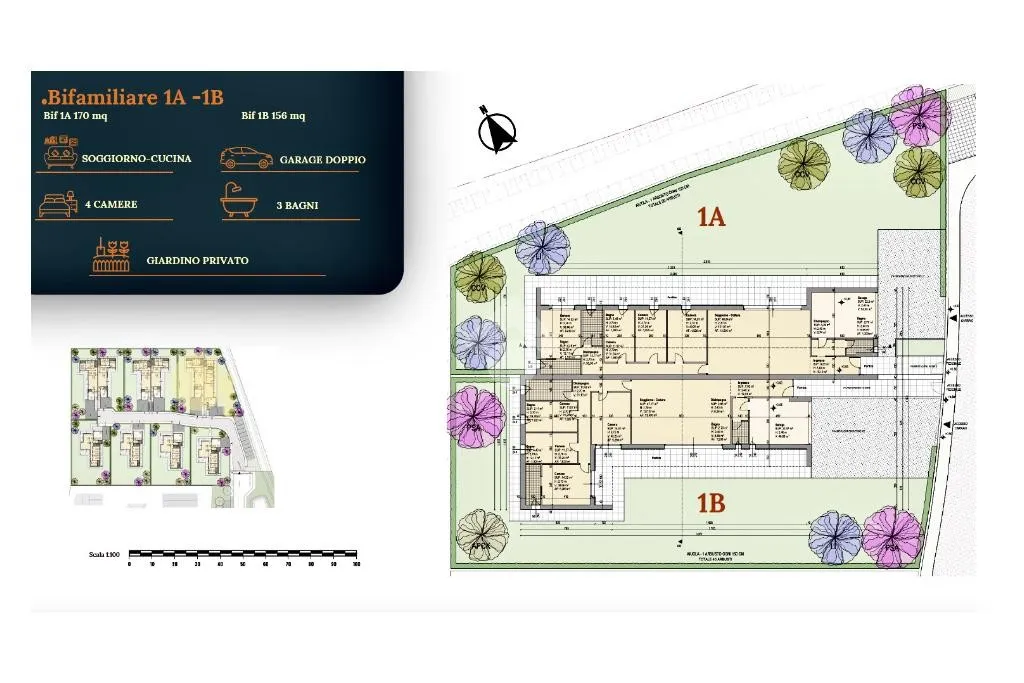 Floor Plan - New Villa with Private Garden in Padua