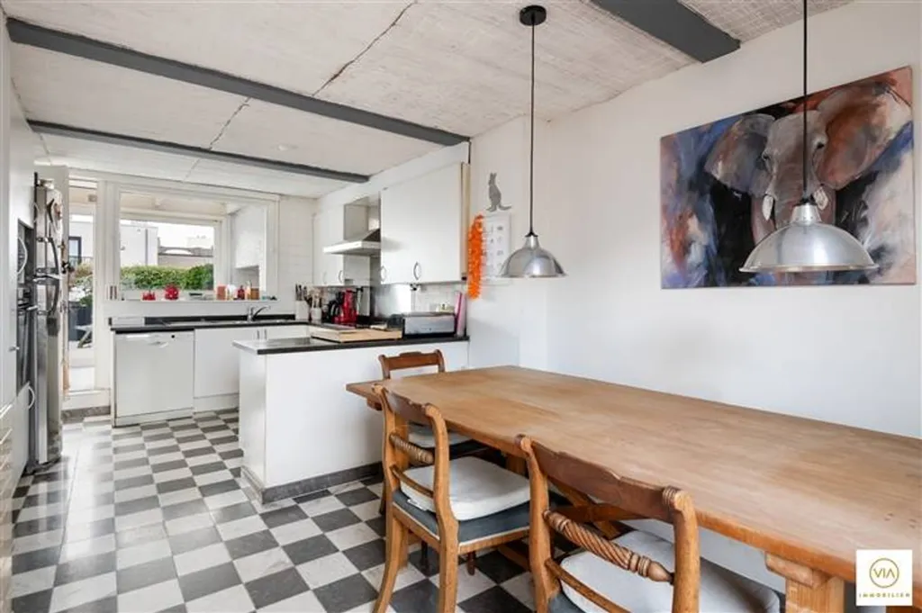 Sala da pranzo - Bohemian Duplex with Terrace in Antwerp