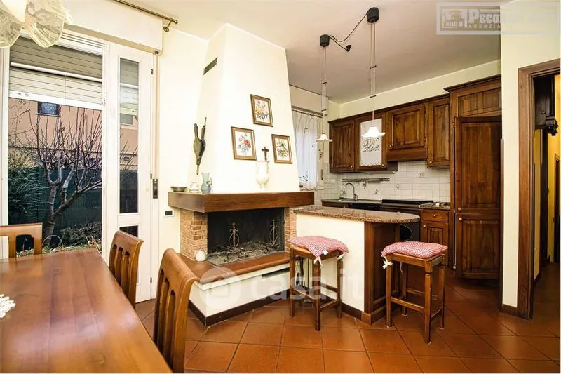 Köök - Semi-detached Villa with Garden in Torrenova, Modena