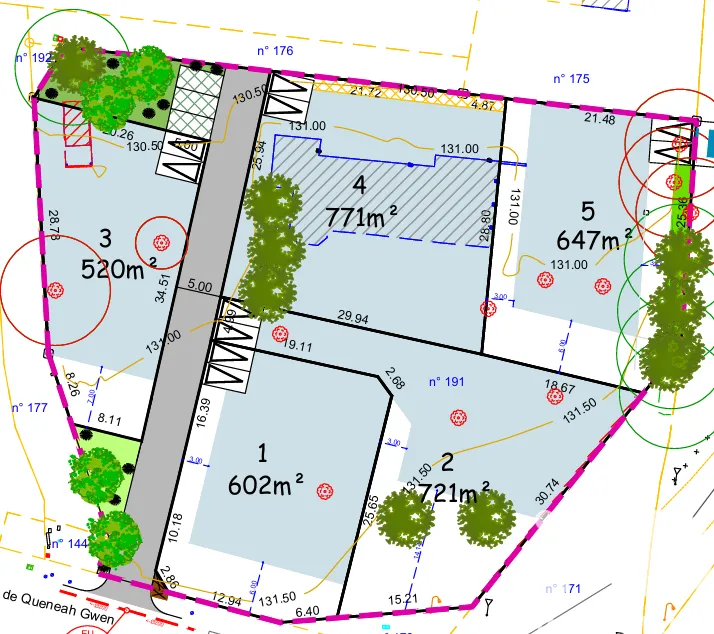 Floor Plan - Planned Development Plot in Grand-Champ