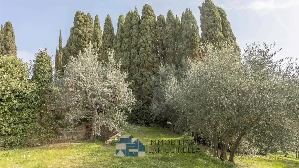 Jardin - Conservatively Reworked Villa with Olive Grove in Settignano