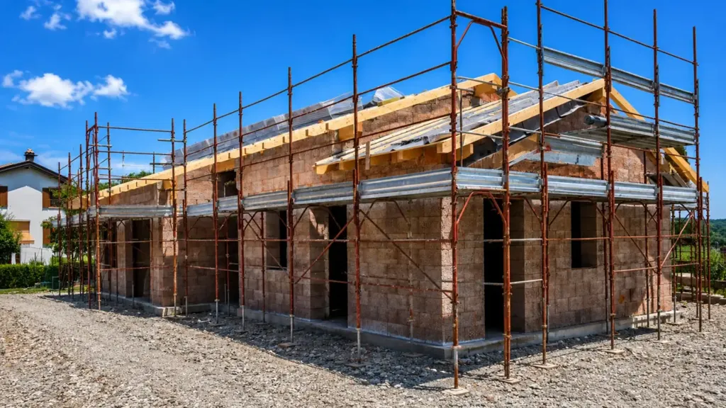 Exterior - New Villa with Mountain View in Talignano