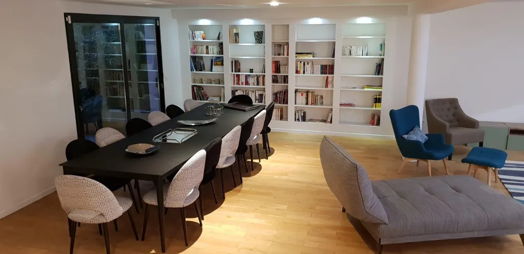 Söögituba - Loft with Garden in Enghien-les-Bains