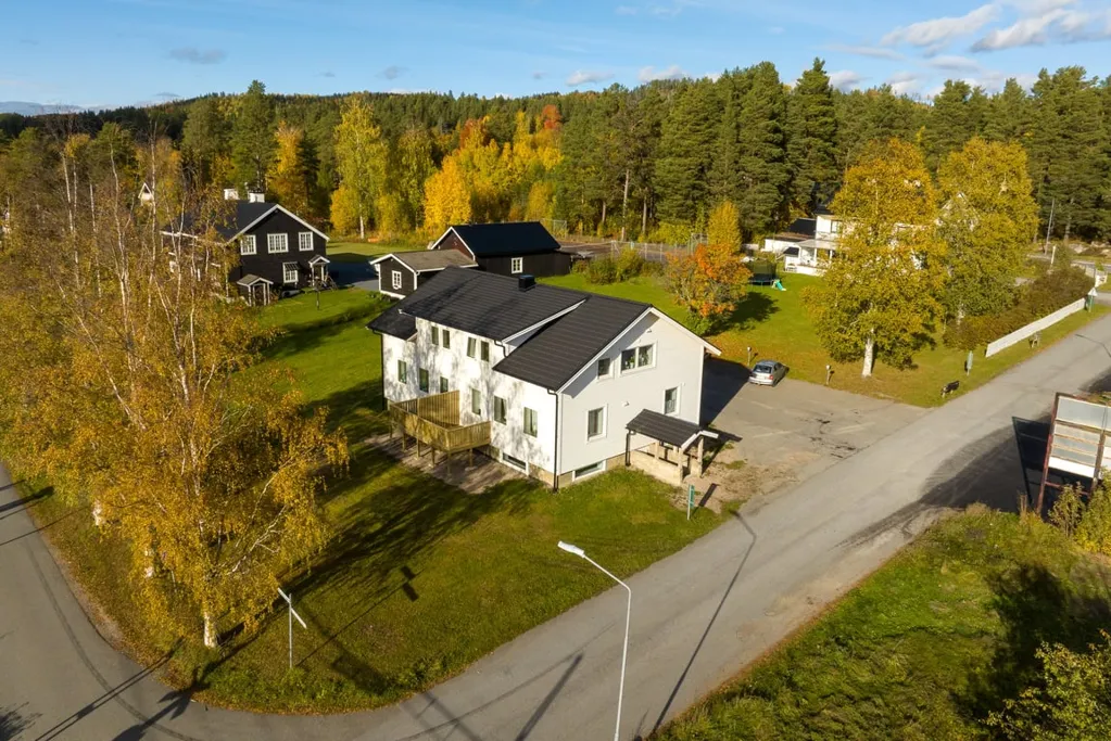 Vue aérienne - Fully Renovated Multi-Unit House in Brunflo