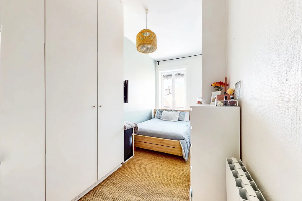 Camere da letto - Bright 2-Bed Flat with Rooftop View in Lyon 6