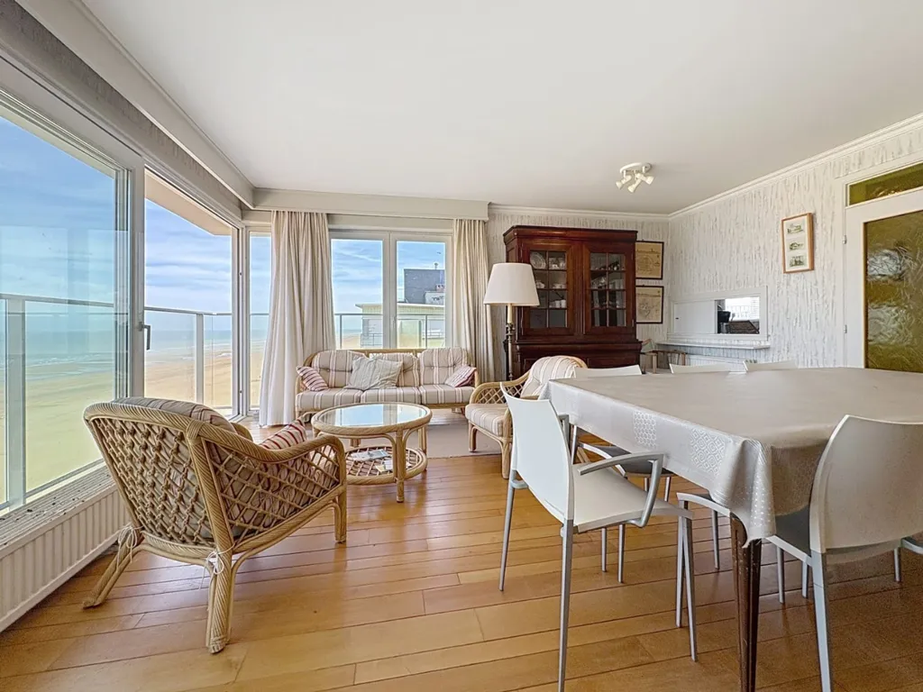 Salle à manger - Appartement d'Angle avec Vue Mer à Koksijde