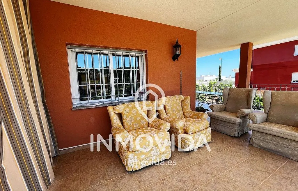 Terrasse - Chalet with Pool and Terrace in Xàtiva