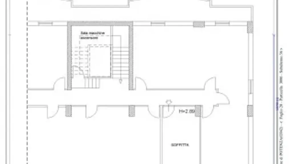Plaan - Modern Apartment with Balcony in Macchia Romana