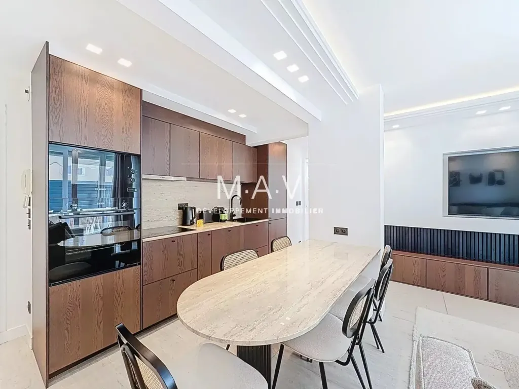 Köök - Luxury Flat with Terrace in Cannes