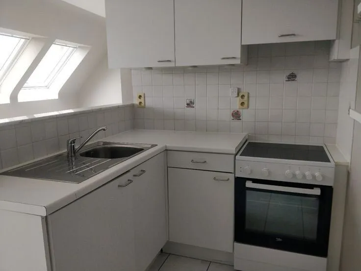 Cuisine - Duplex-Appartement avec Garage à Lokeren