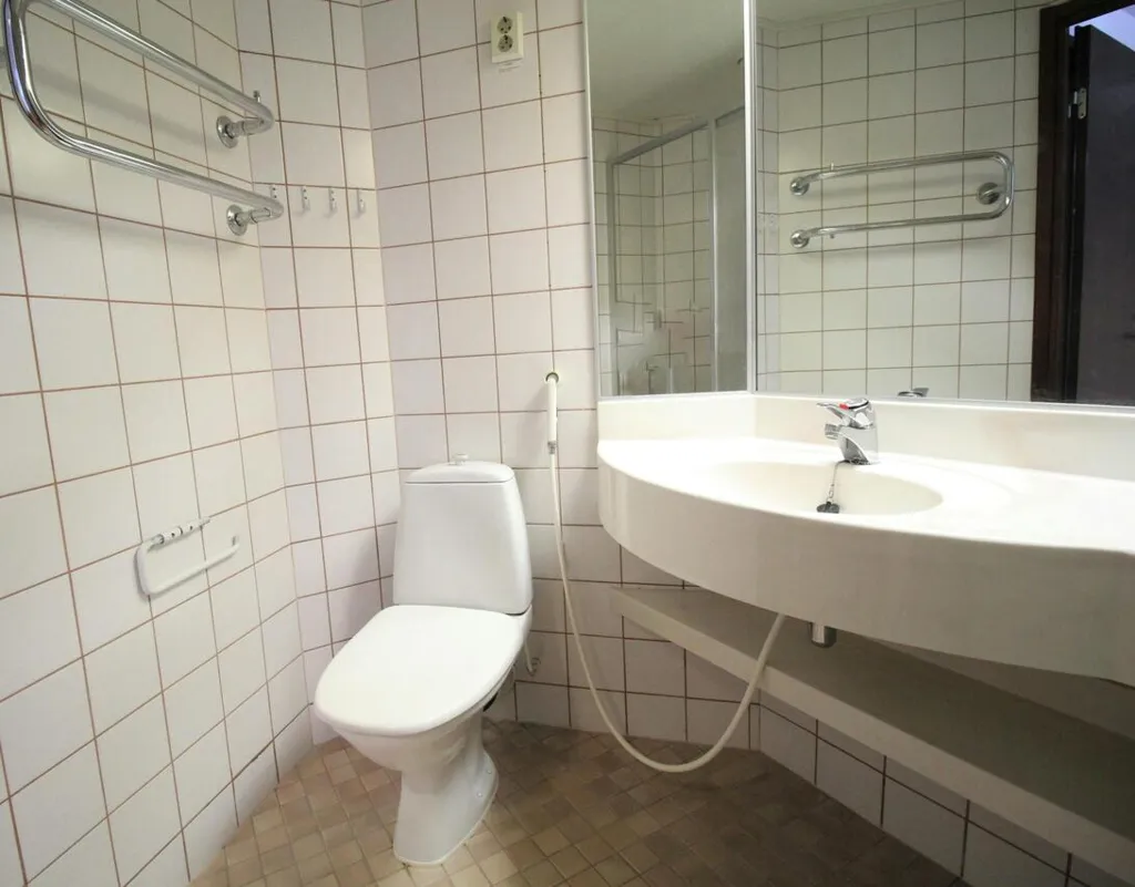 Salles de bain - Furnished Studio Apartment in Lahti Centre