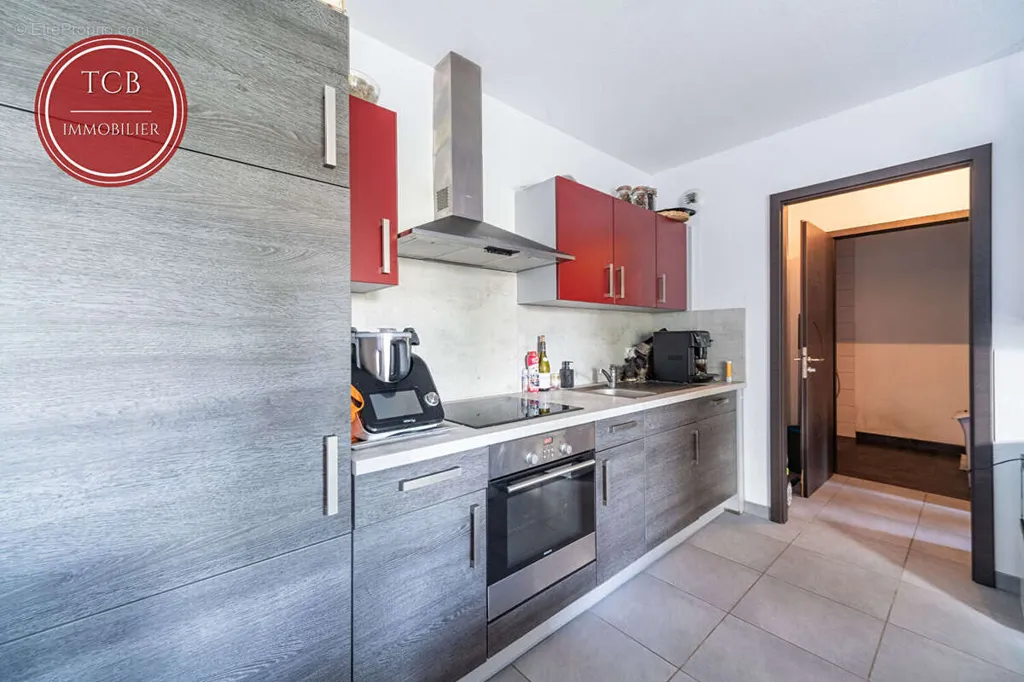 Cucina - 2-Bed Flat with Garden in Cernay
