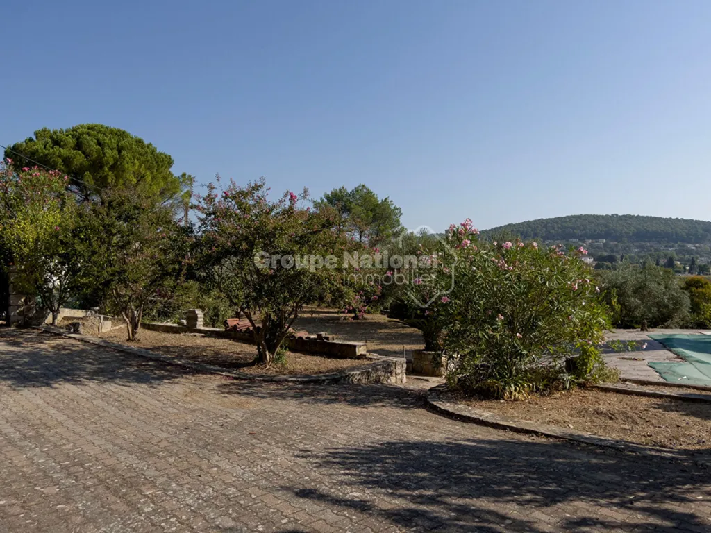 Extérieur - Villa avec piscine et vue panoramique à Lorgues