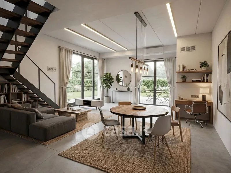 Söögituba - Loft with Private Garden in Modena