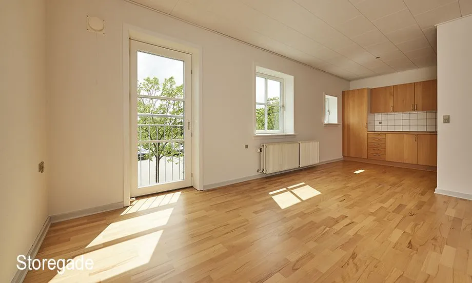 Elutuba - 3-toaline korter asukohas Tistrup