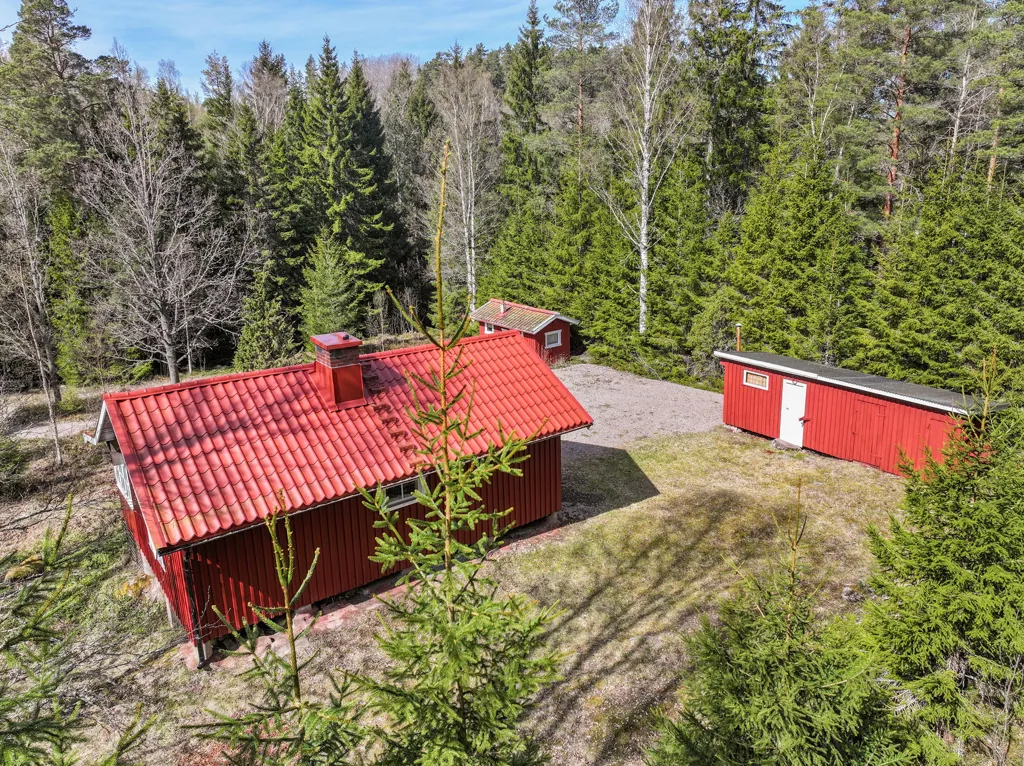 Vista aerea - Holiday Home with Lake View in Åmål