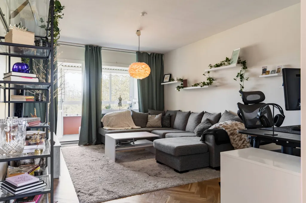Séjour - Apartment with Large Balcony in Oxelösund