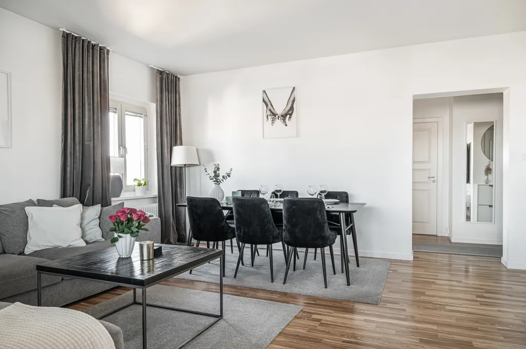 Séjour - Apartment with West-Facing Balcony in Karlstad