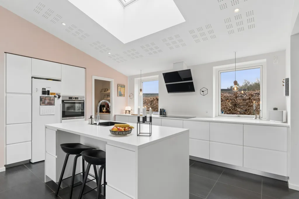Köök - Elegant Villa with Smart Home in Køge