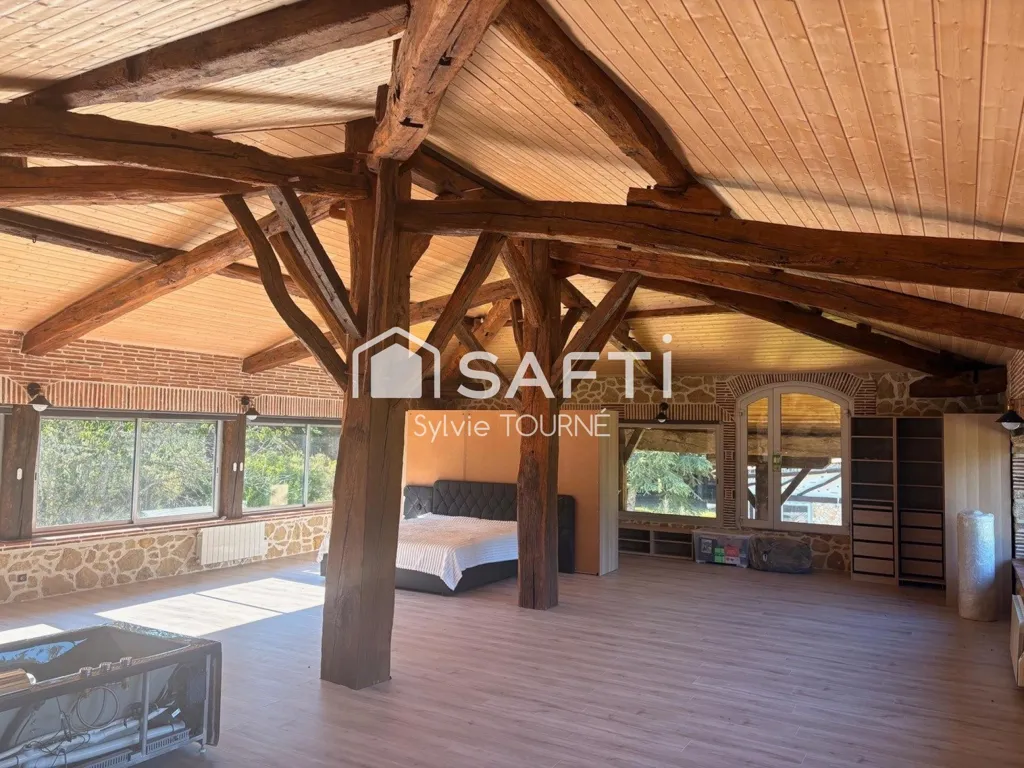 Toad - Stone House with Pool in Landes Forest