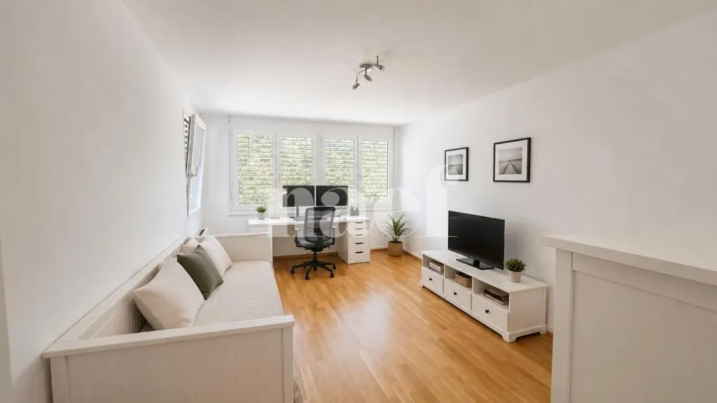 Séjour - 5.5-Piece Apartment with Balcony in Nyon